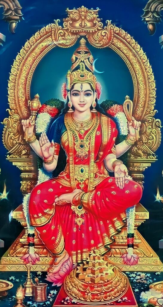 The Depiction Of Maa BhuvanEswari